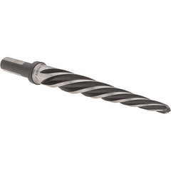 Alvord Polk - 5/8" Reamer Diam, 1/2" Diam Straight Shank with Flats, Construction Reamer - Apex Tool & Supply