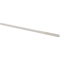 Alvord Polk - 0.118" High Speed Steel 4 Flute Chucking Reamer - Straight Flute, 0.112" Straight Shank, 7/8" Flute Length, 3-1/2" OAL - Apex Tool & Supply