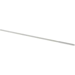 Alvord Polk - 0.045" High Speed Steel 4 Flute Chucking Reamer - Straight Flute, 0.039" Straight Shank, 1/2" Flute Length, 2-1/2" OAL - Apex Tool & Supply