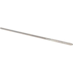 Alvord Polk - 0.071" High Speed Steel 4 Flute Chucking Reamer - Straight Flute, 0.066" Straight Shank, 3/4" Flute Length, 3" OAL - Apex Tool & Supply