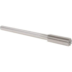 Alvord Polk - 0.612" High Speed Steel 8 Flute Chucking Reamer - Straight Flute, Straight Shank - Apex Tool & Supply