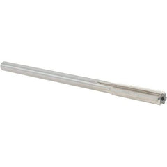 Alvord Polk - 0.32" High Speed Steel 6 Flute Chucking Reamer - Straight Flute, 0.2792" Straight Shank, 1-1/2" Flute Length, 6" OAL - Apex Tool & Supply