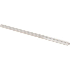 Alvord Polk - 0.153" High Speed Steel 4 Flute Chucking Reamer - Straight Flute, 0.146" Straight Shank, 1" Flute Length, 4" OAL - Apex Tool & Supply