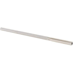Alvord Polk - 0.231" High Speed Steel 6 Flute Chucking Reamer - Straight Flute, 0.2173" Straight Shank, 1-1/2" Flute Length, 6" OAL - Apex Tool & Supply