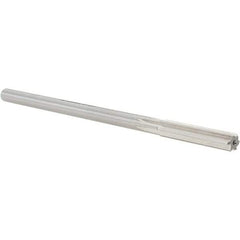 Alvord Polk - 0.308" High Speed Steel 6 Flute Chucking Reamer - Straight Flute, 0.2792" Straight Shank, 1-1/2" Flute Length, 6" OAL - Apex Tool & Supply