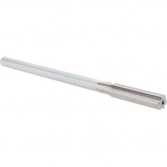 Alvord Polk - 0.44" High Speed Steel 6 Flute Chucking Reamer - Apex Tool & Supply