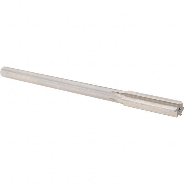 Alvord Polk - 0.444" High Speed Steel 6 Flute Chucking Reamer - Apex Tool & Supply