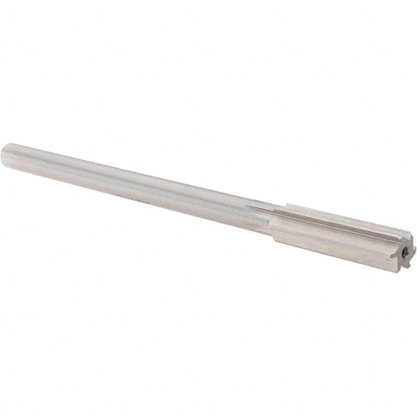 Alvord Polk - 0.47" High Speed Steel 6 Flute Chucking Reamer - Apex Tool & Supply