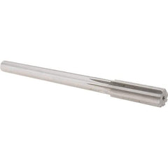 Alvord Polk - 0.685" High Speed Steel 8 Flute Chucking Reamer - Straight Flute, Straight Shank - Apex Tool & Supply