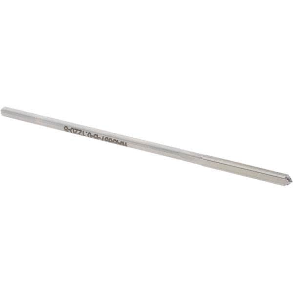 Alvord Polk - 0.122" Cobalt 4 Flute Chucking Reamer - Apex Tool & Supply