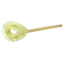 Toilet Bowl Brush, Professional, White Tampico Fill, Hardwood Handle - Apex Tool & Supply