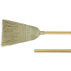 18″ - Corn & Fiber Medium Upright Broom - Apex Tool & Supply