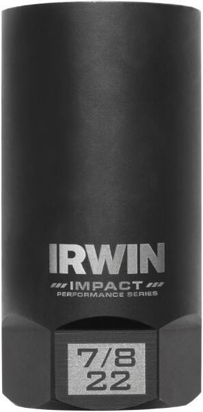 Irwin - 3/8" Drive Reverse Spiral Flute Hex Bolt Remover - 1/4" Hex, 2-1/2" OAL - Apex Tool & Supply
