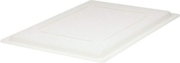 Rubbermaid - 26" Long x 18" Wide, Rectangular Polyethylene Lid - Snap-On, Use with FG350000, FG350100, FG350600, FG350800, FG352800 - Apex Tool & Supply