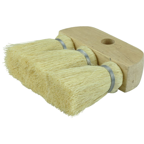 6-1/4″ 3-Knot Roof Brush, White Tampico Fill - Apex Tool & Supply
