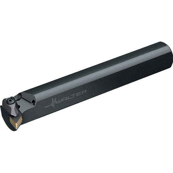 Walter - 2" Min Bore Diam, 12" OAL, 1-1/2" Shank Diam, A-DDUN Indexable Boring Bar - DN.. 1504.., DN.. 43.. Insert, Clamp Holding Method - Apex Tool & Supply