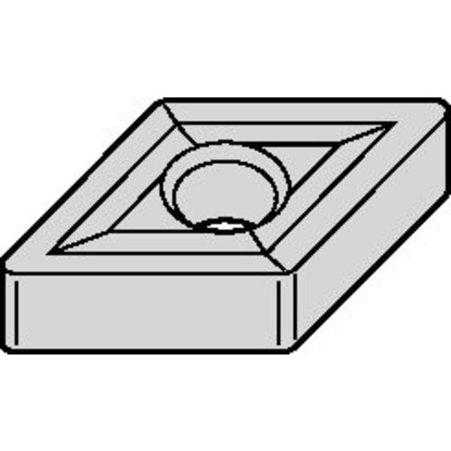 DNGP 431 Hi-Double Positive|P TN10U, 1/64″ Corner Radius, 3/16″ Thick, 1/2″ Inscribed Circle, AlTiN, Turning Indexable Insert - Apex Tool & Supply