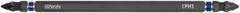 Irwin - #1 x #1 D/E Phillips Screwdriver Bit - 1/4" Hex Drive, 6" OAL - Apex Tool & Supply