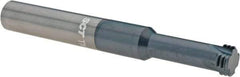 Scientific Cutting Tools - M14x1.50 Metric Fine, 0.45" Cutting Diam, 4 Flute, Solid Carbide Helical Flute Thread Mill - Internal Thread, 1.2" LOC, 4" OAL, 1/2" Shank Diam - Apex Tool & Supply