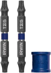Irwin - 3 Piece, Torx Handle, Double End Bit Set - Apex Tool & Supply