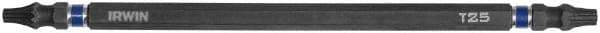 Irwin - T20 x T25 Torx Bit - 1/4" Hex Drive, 6" OAL - Apex Tool & Supply