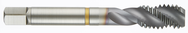 3/8-16 H5 3-Flute HSS-E Semi-Bottoming 40 degree Spiral Flute Tap-TiCN - Apex Tool & Supply