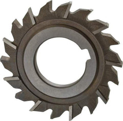 Keo - 3" Diam x 1/4" Width of Cut, 18 Teeth, High Speed Steel Side Milling Cutter - Staggered Teeth, Uncoated - Apex Tool & Supply