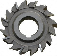 Keo - 3" Diam x 1/2" Width of Cut, 16 Teeth, High Speed Steel Side Milling Cutter - Staggered Teeth, Uncoated - Apex Tool & Supply