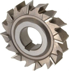 Keo - 3" Diam x 11/16" Width of Cut, 16 Teeth, High Speed Steel Side Milling Cutter - Staggered Teeth, Uncoated - Apex Tool & Supply