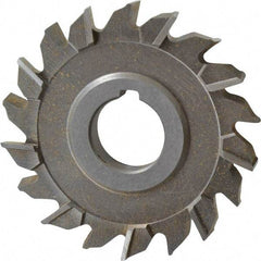 Keo - 3-1/2" Diam x 3/8" Width of Cut, 18 Teeth, High Speed Steel Side Milling Cutter - Staggered Teeth, Uncoated - Apex Tool & Supply