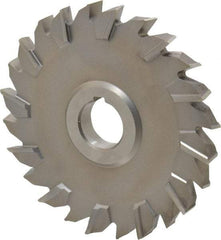 Keo - 5" Diam x 1/2" Width of Cut, 24 Teeth, High Speed Steel Side Milling Cutter - Staggered Teeth, Uncoated - Apex Tool & Supply