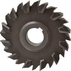 Keo - 5" Diam x 3/4" Width of Cut, 24 Teeth, High Speed Steel Side Milling Cutter - Staggered Teeth, Uncoated - Apex Tool & Supply