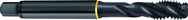 7/16-20 H5 3-Flute HSS-E Semi-Bottoming 40 degree Spiral Flute Tap-Steam Oxide - Apex Tool & Supply