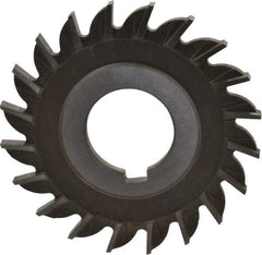 Keo - 3" Diam x 3/16" Width of Cut, 20 Teeth, High Speed Steel Side Milling Cutter - Straight Teeth, Uncoated - Apex Tool & Supply