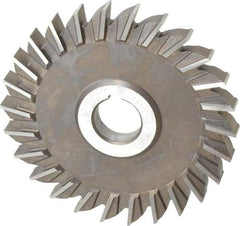 Keo - 5" Diam x 1/2" Width of Cut, 26 Teeth, High Speed Steel Side Milling Cutter - Straight Teeth, Uncoated - Apex Tool & Supply