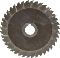 Keo - 6" Blade Diam x 1/8" Blade Thickness, 1" Hole, 40 Teeth, High Speed Steel Side Chip Saw - Staggered Tooth, Arbor Connection, Right Hand Cut, Uncoated - Apex Tool & Supply
