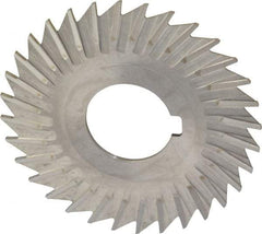Keo - 3" Blade Diam x 1/16" Blade Thickness, 1" Hole, 32 Teeth, High Speed Steel Side Chip Saw - Straight Tooth, Arbor Connection, Right Hand Cut, Uncoated, with Keyway - Apex Tool & Supply