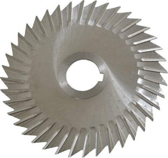 Keo - 5" Blade Diam x 1/16" Blade Thickness, 1" Hole, 40 Teeth, High Speed Steel Side Chip Saw - Straight Tooth, Arbor Connection, Right Hand Cut, Uncoated, with Keyway - Apex Tool & Supply