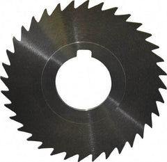 Keo - 3" Diam x 1/16" Blade Thickness x 1" Arbor Hole Diam, 36 Tooth Slitting and Slotting Saw - Arbor Connection, Right Hand, Uncoated, High Speed Steel, 10° Rake, Concave Ground - Apex Tool & Supply