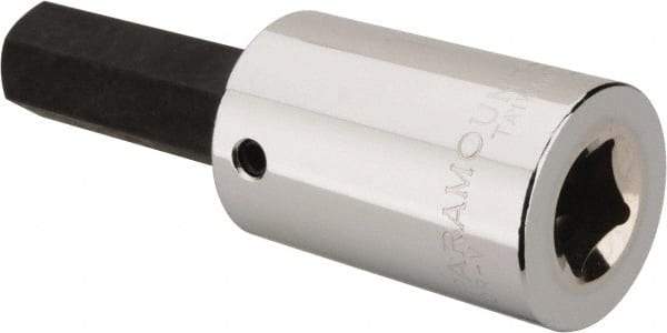 Paramount - 1/2" Drive, 5/8" Hex Bit Socket - 4" OAL, 2" Bit Length - Apex Tool & Supply