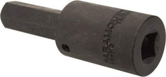 Paramount - 1/2" Drive, 16mm Impact Hex Bit Socket - 3-5/8" OAL - Apex Tool & Supply
