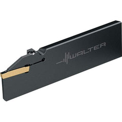 Walter - 1.0236" Blade Height, 4.3307" OAL, Right Hand Cut, Single End Indexable Cut-Off Blade - 16mm Max Depth of Cut, G1041 Blade - Apex Tool & Supply