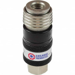Coilhose Pneumatics - Pneumatic Hose Fittings & Couplings Type: Safety Coupler Thread Size: 0.25 - Apex Tool & Supply