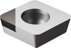Sandvik Coromant - CCMW32.51 FP Grade CD05 Polycrystalline Diamond (PCD) Turning Insert - Uncoated, 80° Diamond, 3/8" Inscr Circle, 5/32" Thick, 1/64" Corner Radius - Apex Tool & Supply