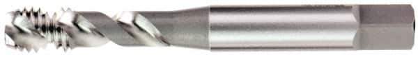 OSG - 7/16-20 UNF 3 Flute 3B Modified Bottoming Spiral Flute Tap - Vanadium High Speed Steel, Nitride Finish, 3-5/32" OAL, Right Hand Flute, Right Hand Thread, H3, Series 13019 - Apex Tool & Supply