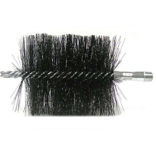 4″ Double Spiral Flue Brush, .012 Steel Fill - Apex Tool & Supply