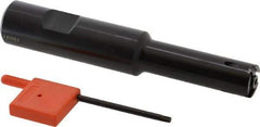 Carmex - 1.89" Max Depth of Cut, 3/4" Shank Diam, Internal/External Indexable Thread Mill - Insert Style C18, Toolholder Style CMT, 4-1/2" OAL - Apex Tool & Supply