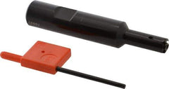 Carmex - 0.98" Max Depth of Cut, 5/8" Shank Diam, Internal/External Indexable Thread Mill - Insert Style C12, Toolholder Style CMT, 3-1/2" OAL - Apex Tool & Supply