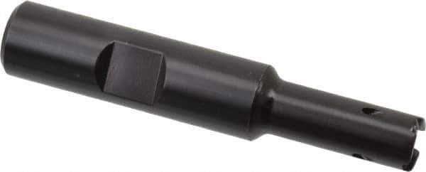 Carmex - 0.98" Max Depth of Cut, 1/2" Shank Diam, Internal/External Indexable Thread Mill - Insert Style C12, Toolholder Style CMT, 2.8" OAL - Apex Tool & Supply