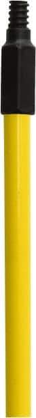 O-Cedar - 60 x 1" Fiberglass Squeegee Handle - Threaded Connection, Yellow - Apex Tool & Supply